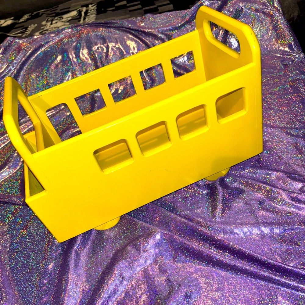 Vintage Pottery Barn Storage Bus